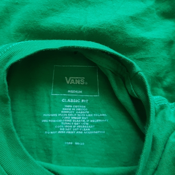 Vans- Classic Fit Saint Paddy's Day Tee - Picture 4 of 4